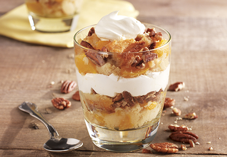 Peach Cobbler Parfait