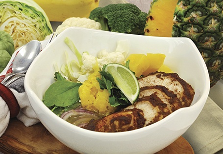 Jerk Chicken Broth Bowl