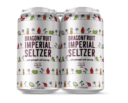 State of Brewing Dragonfruit Imperial Hard Seltzer