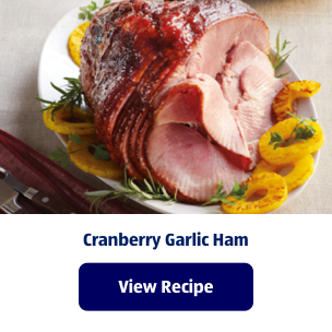 Cranberry Garlic Ham. View Recipe.