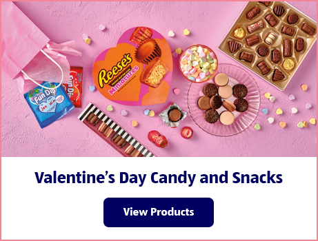 Valentine's Day Candy and Snacks. View Products.