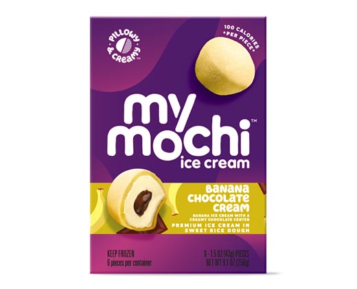 My/Mochi Mochi Ice Cream Assorted Varieties Banana Chocolate Cream
