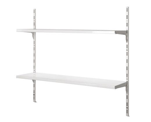 Easy Home Adjustable Height 2-Shelf Kit View 2