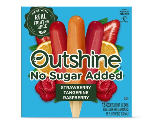 Outshine No Sugar Added Fruit Bars