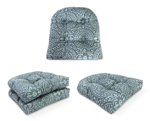 Belavi 2-Pack Tufted Seat Cushions Cascade