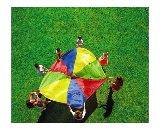 Crane Giant 10' Play Parachute In Use