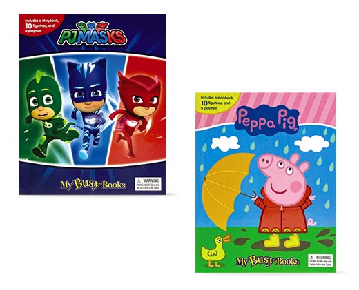 Phidal My Busy Book PJ Masks and Peppa Pig