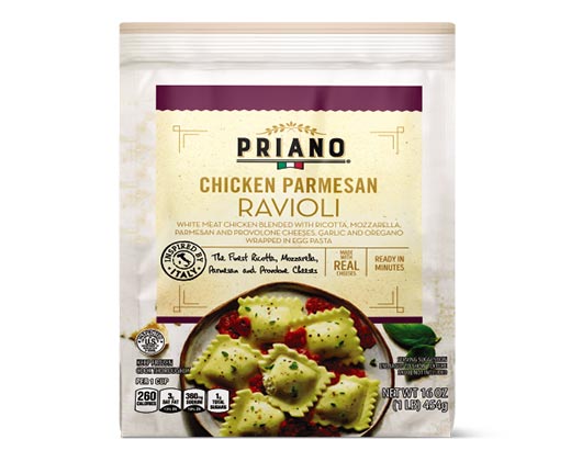 Priano Chicken Parmesan Ravioli