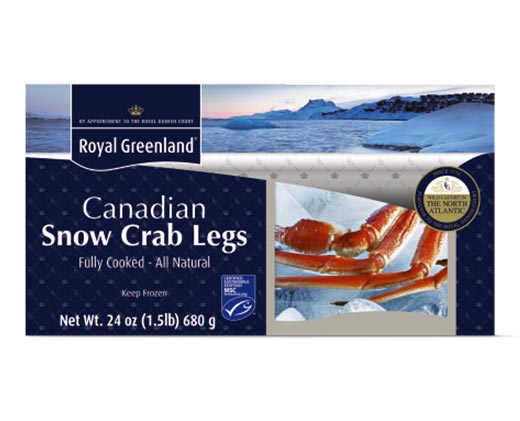 Royal Greenland Snow Crab Legs