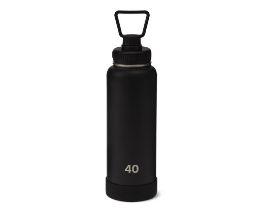 Crofton 40-oz. Vacuum-Insulated Bottle Black
