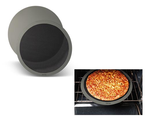 Crofton Cook &amp; Cut Pizza Set Gray In Use