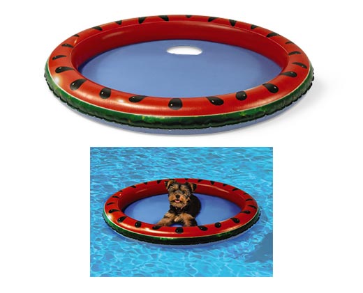 Heart to Tail Pet Float Small Watermelon In Use