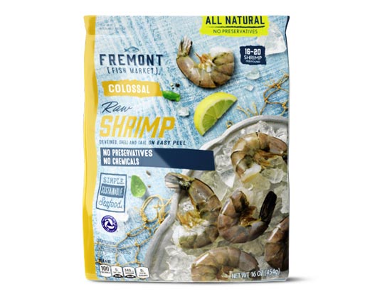 Fremont Fish Market Colossal Easy Peel Raw Shrimp