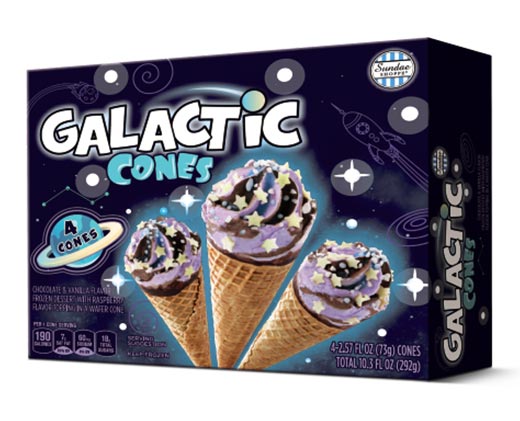 Sundae Shoppe Galactic Cones