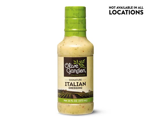 Olive Garden Signature Italian Dressing. Not available in all locations