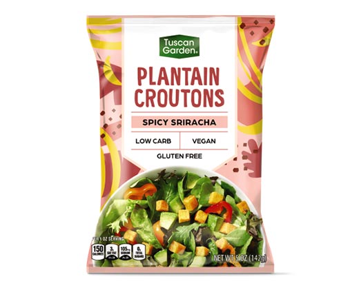 Tuscan Garden Spicy Plantain Croutons