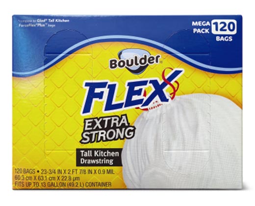 Boulder Flex Drawstring Kitchen Bags