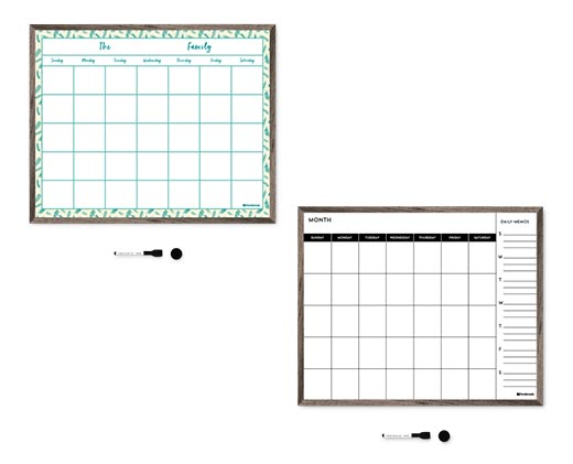 Pembrook Classroom or Family Board Monthly Planner