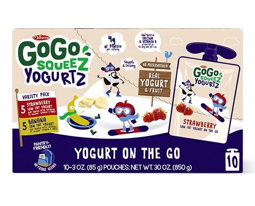 GoGo squeeZ YogurtZ Strawberry &amp; Banana