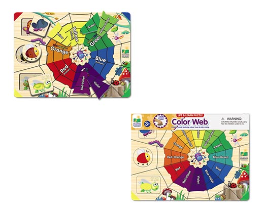 The Learning Journey Lift &amp; Learn Puzzle Color Web