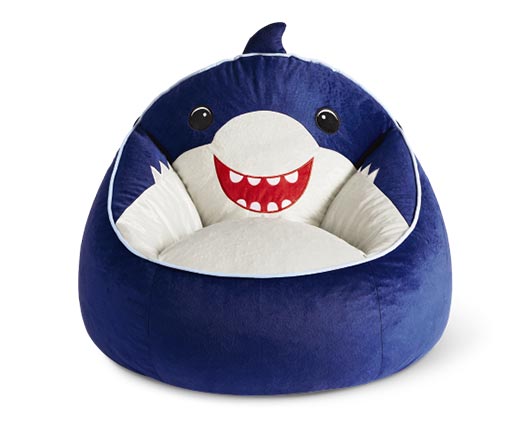 Cuddle Crew Character Bean Bag Chair Shark