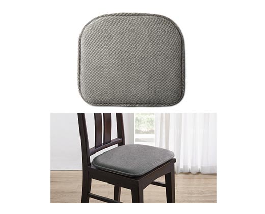 Huntington Home Memory Foam Chair Pad Gray In Use