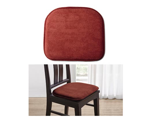 Huntington Home Memory Foam Chair Pad Red In Use