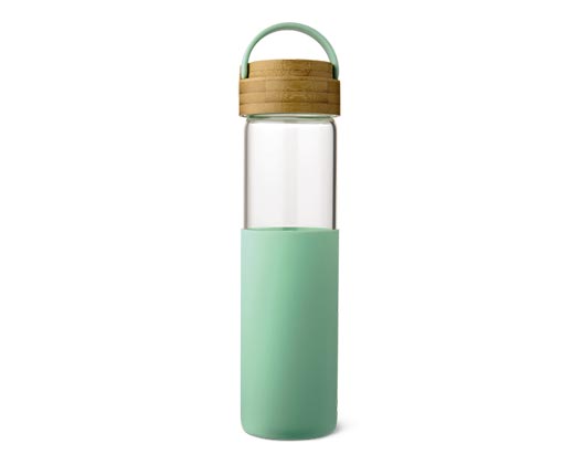 Crofton Glass Hydration Bottle Light Green