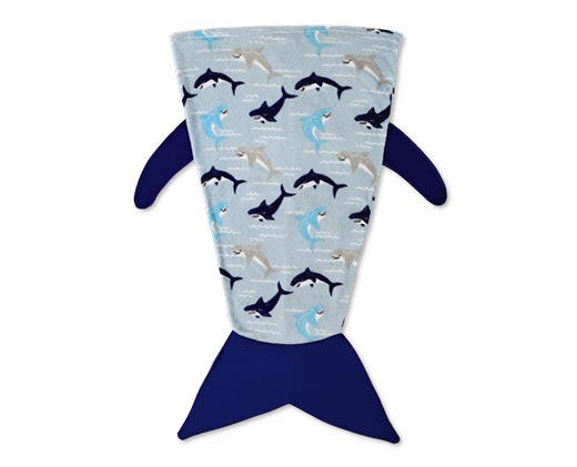 Huntington Home Children's Blanket Tail Shark