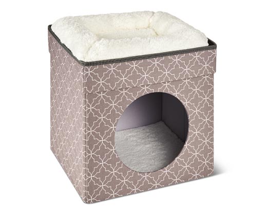 Heart to Tail Collapsible Cat Cube Condo View 2