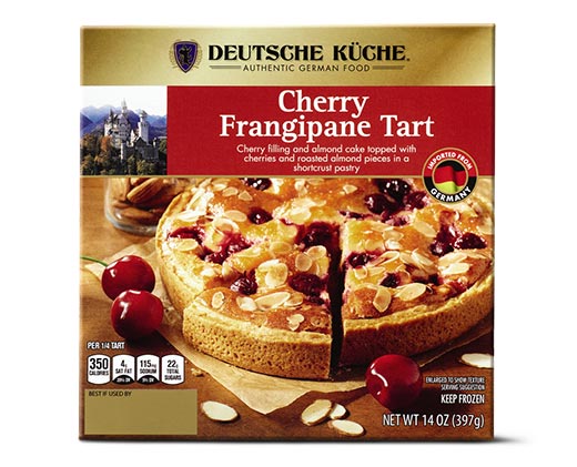 Deutsche Küche Cherry Frangipane Tart