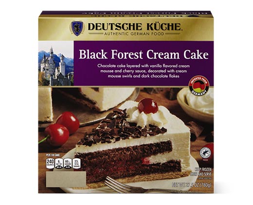 Deutsche Küche German Cream Cake Black Forest