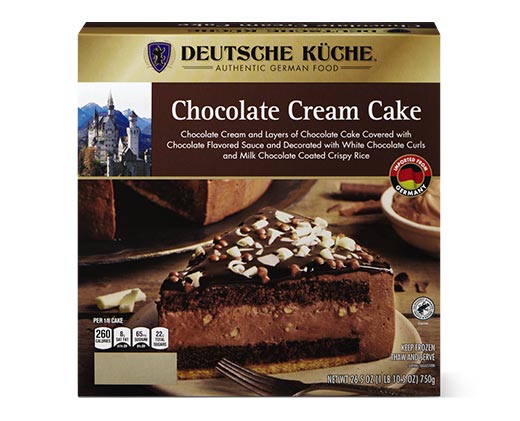 Deutsche Küche German Cream Cake Chocolate