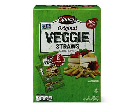 Clancy's Sea Salt Veggie Straw Multipack