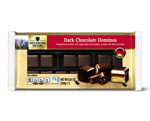Deutsche Küche Dark Chocolate Dominos