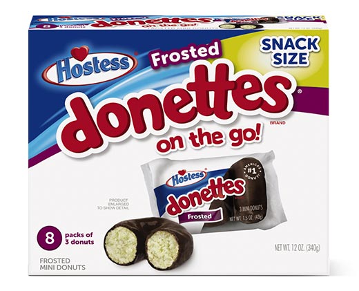 Hostess Donettes Snack Pack Chocolate