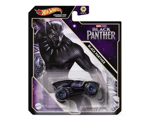 Hot Wheels Character Car Black Panther