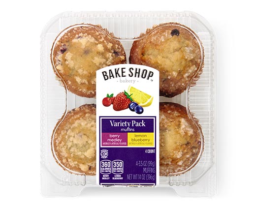 Bake Shop Berry Medley and Lemon Blueberry Muffins