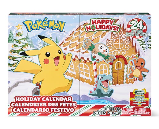 Pokémon Advent Calendar View 1