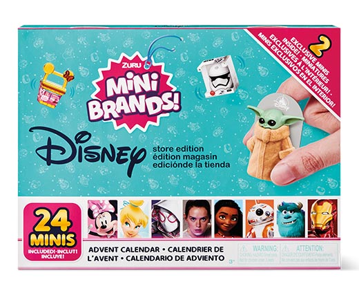 Mini Brands Disney Store Limited Edition Advent Calendar With 4 Exclusive  Minis : Target