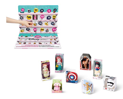 Mini Brands Advent Calendar 2023 by ZURU Mini Brands Limited Edition Advent  Calendar with 4 Exclusive Minis, Mystery Collectibles Toys Comes with 24