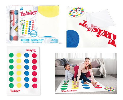 Hasbro Twister Game Blanket