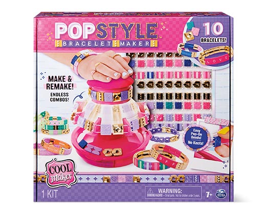 Cool maker - pop style machine a bracelets, activites creatives et  manuelles