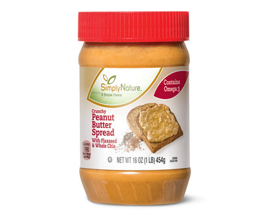 ALDI US - SimplyNature Crunchy Peanut Butter Spread With ...