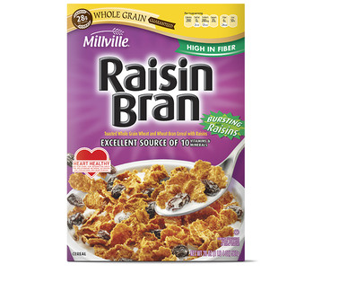 ALDI US - Millville Raisin Bran Cereal