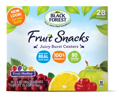 found white powder in black forest fruit snacks