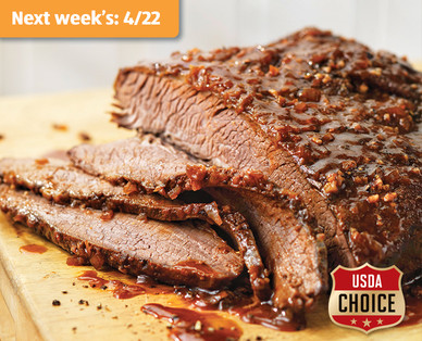 brisket beef fresh usda choice flat aldi specials meat weekly special